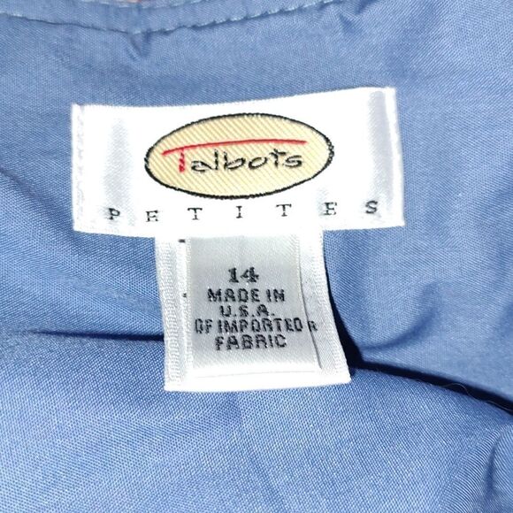 Talbots Petites Women's Geometric Print Skirt Multicolor Size 14P 14 Petite NWOT - Picture 4 of 4